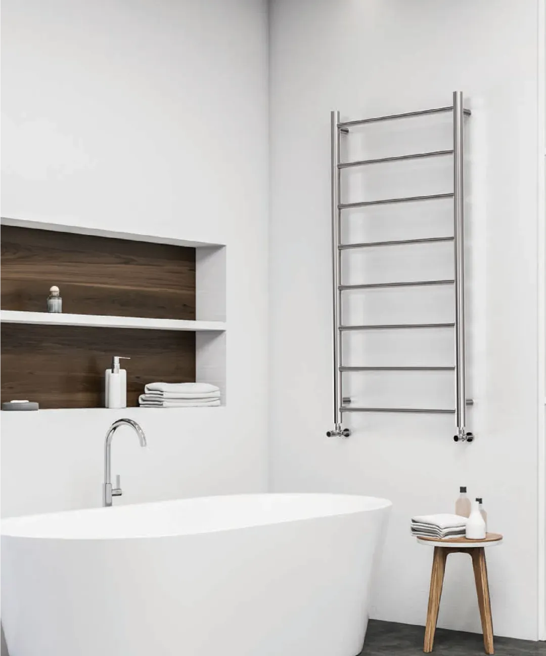 Premier XL Space radijator sušač na zidu pogled 3