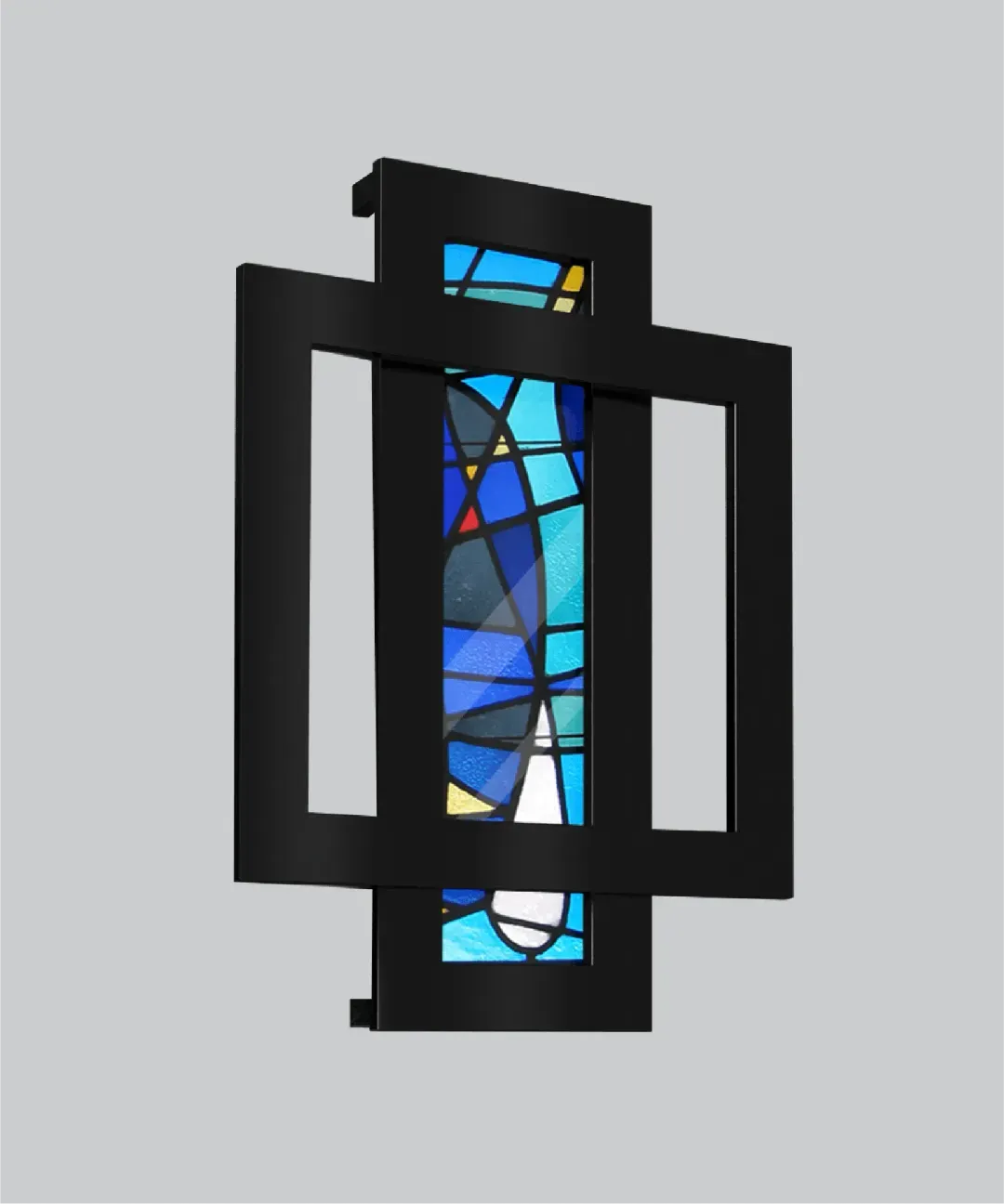 Combi Glass dizajnerski radijator pogled 1