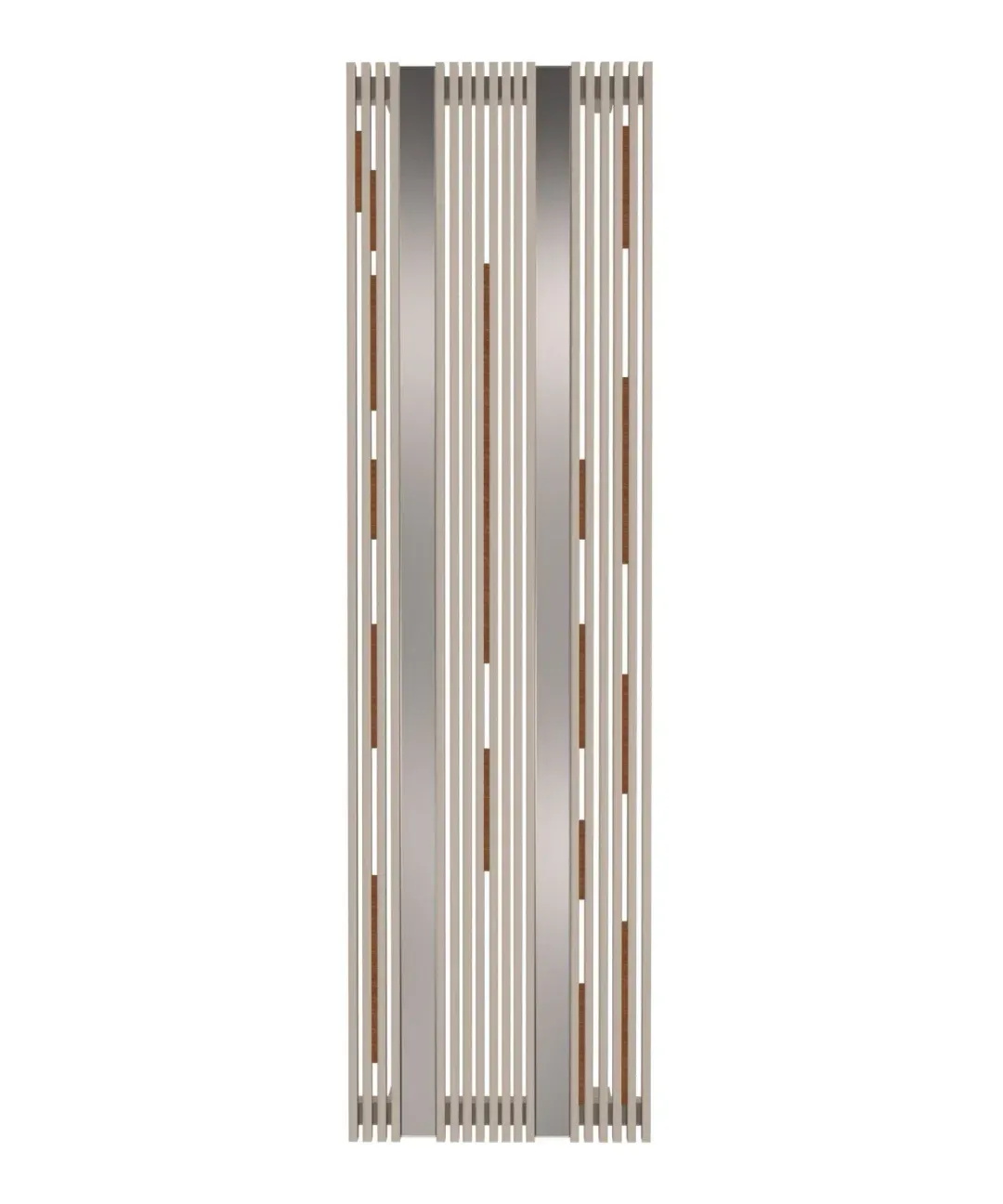 Invisible 40 Wood dizajnerski radijator pogled 2